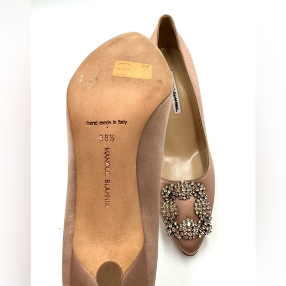 Manolo Blahnik Hangisi Pointed Toe Pump - Picture 6 of 6